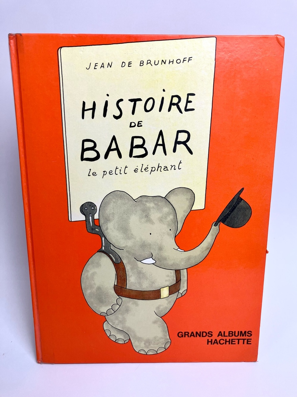 Livre vintage 1970 Histoire de Babar le petit éléphant Brunhoff Hachette 1939